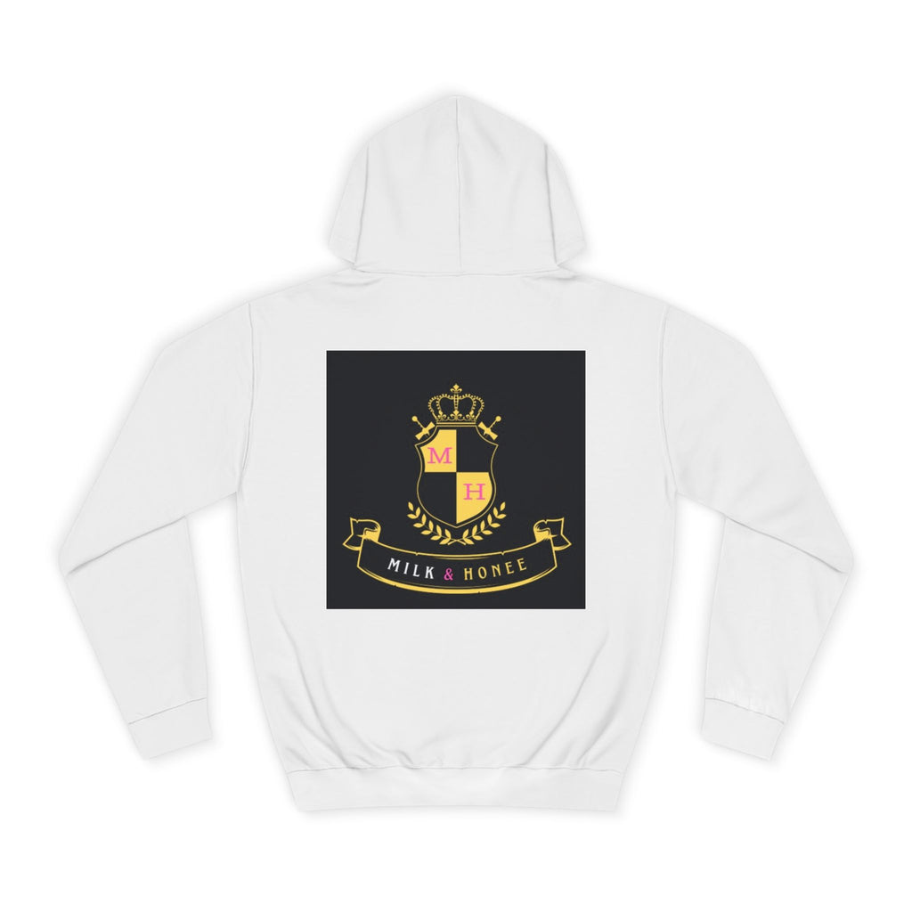 M&H Hoodie — "QUEEN'S CREST" Graphic College Pullover
