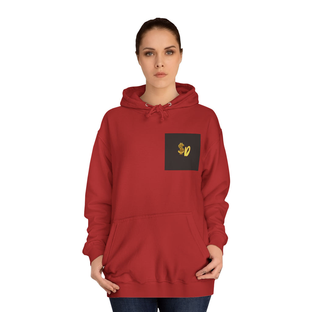 College Hoodie — Retro 'Kiss' Graphic Pullover
