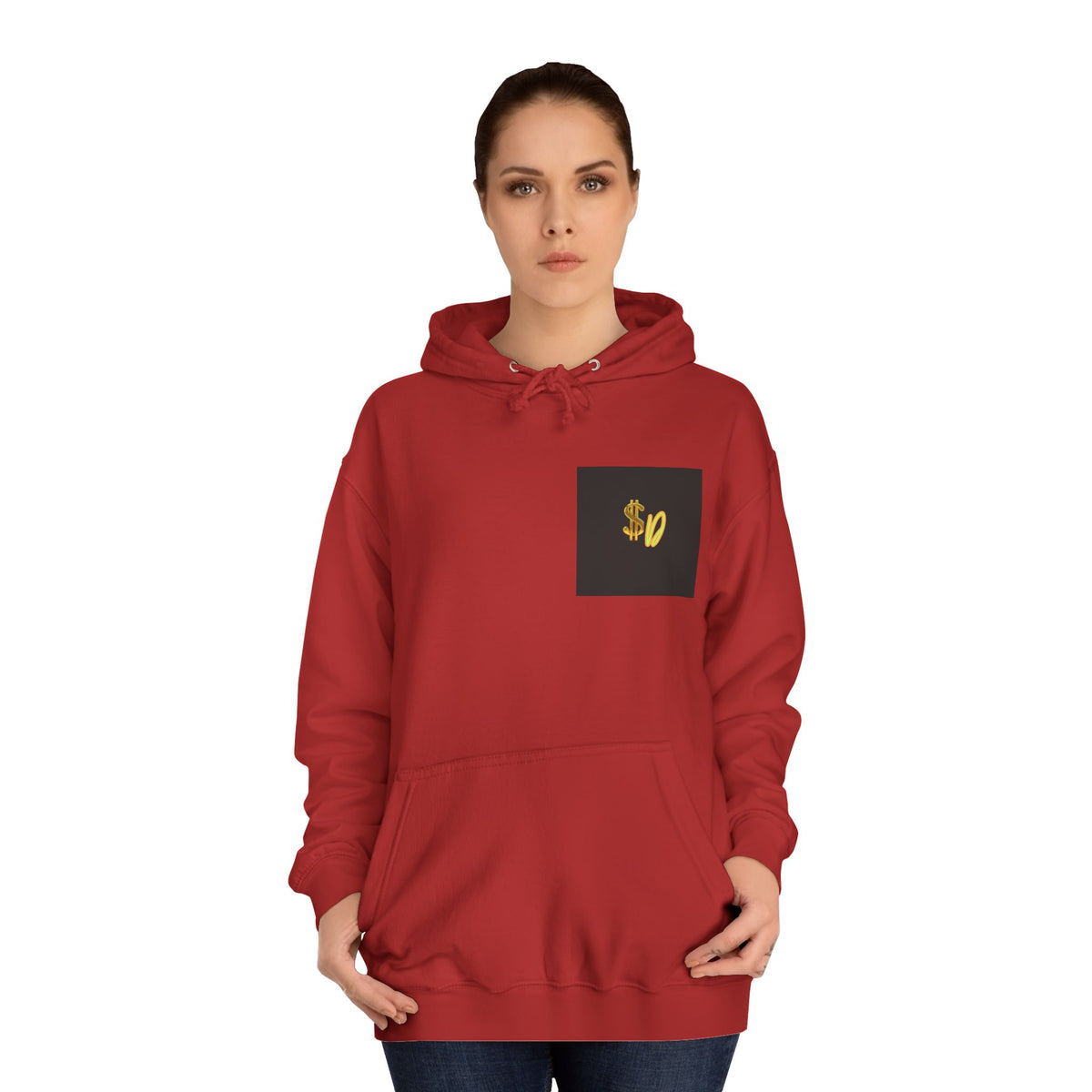 College Hoodie — Retro 'Kiss' Graphic Pullover