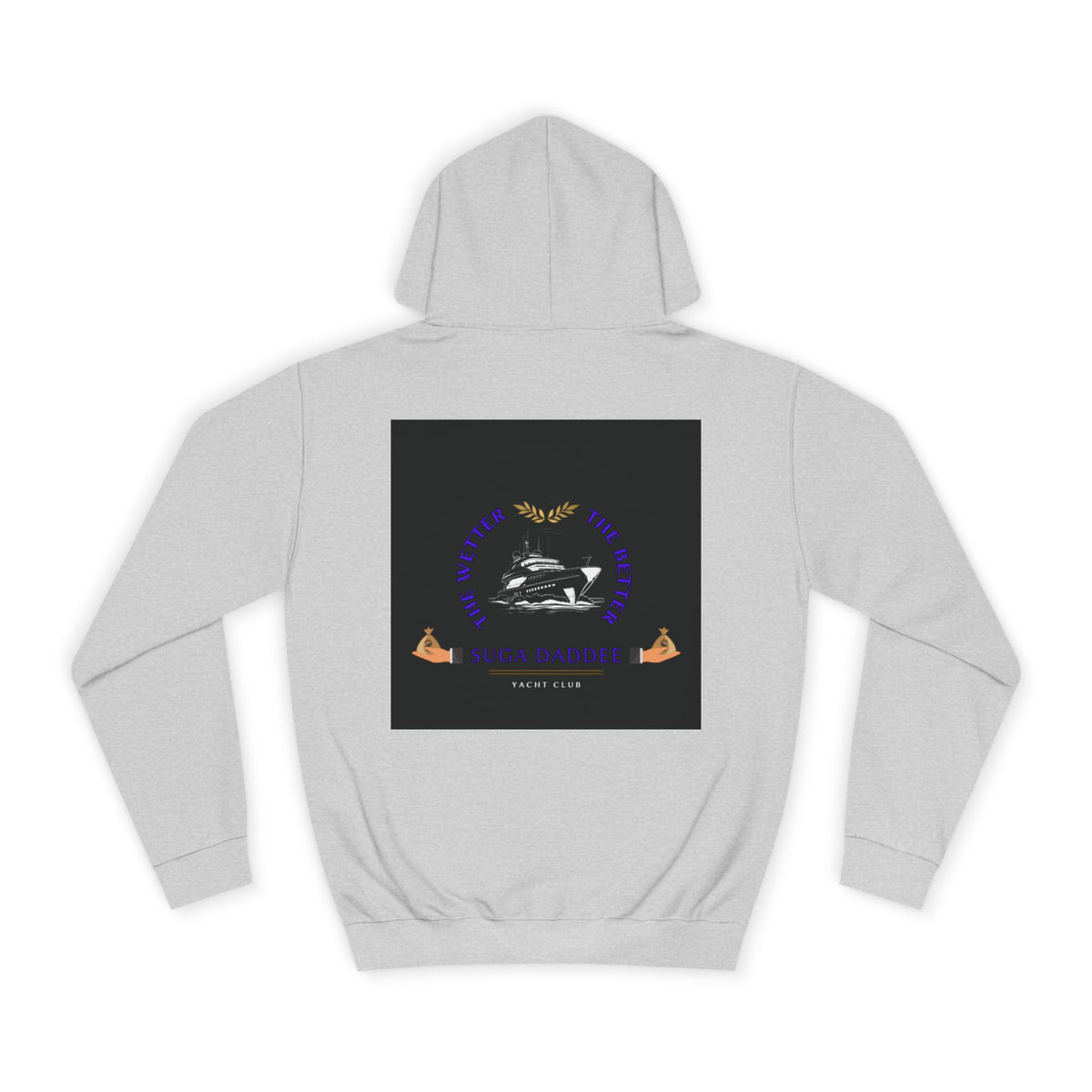 College Hoodie — Retro 'Yacht Club' Graphic Pullover