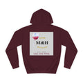 Wine Club Hoodie — "M&H Rose 2" Graphic College Pullover