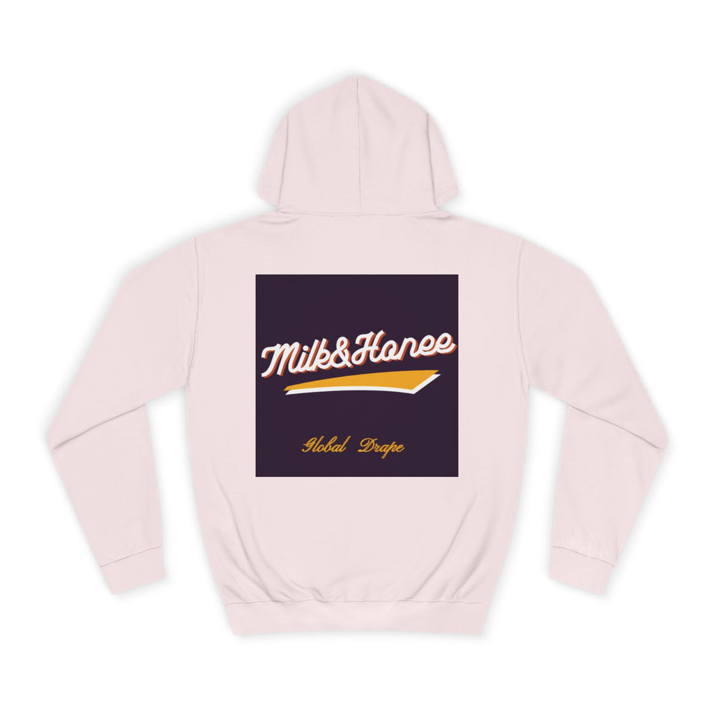 M&H Hoodie — "Drape" Graphic College Pullover