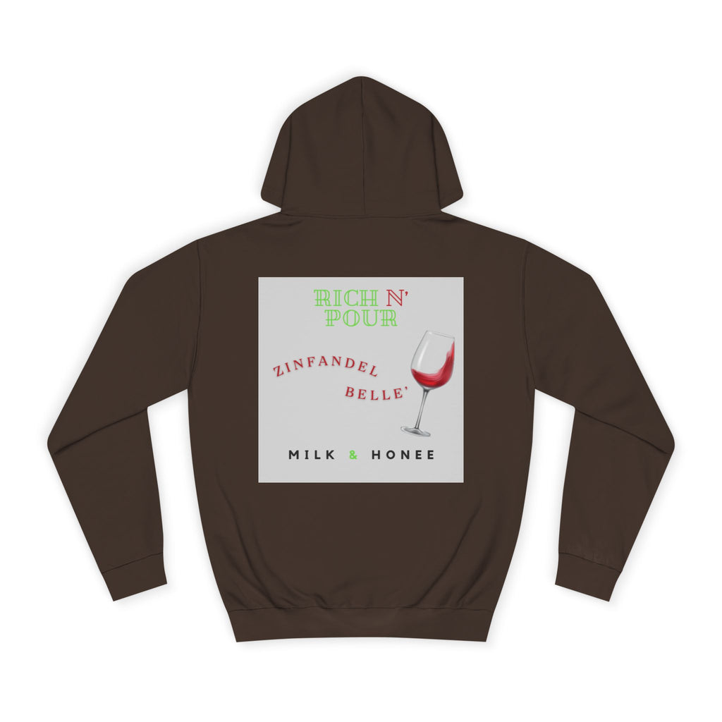 Wine Club Hoodie — "M&H Zinner 2" Graphic College Pullover