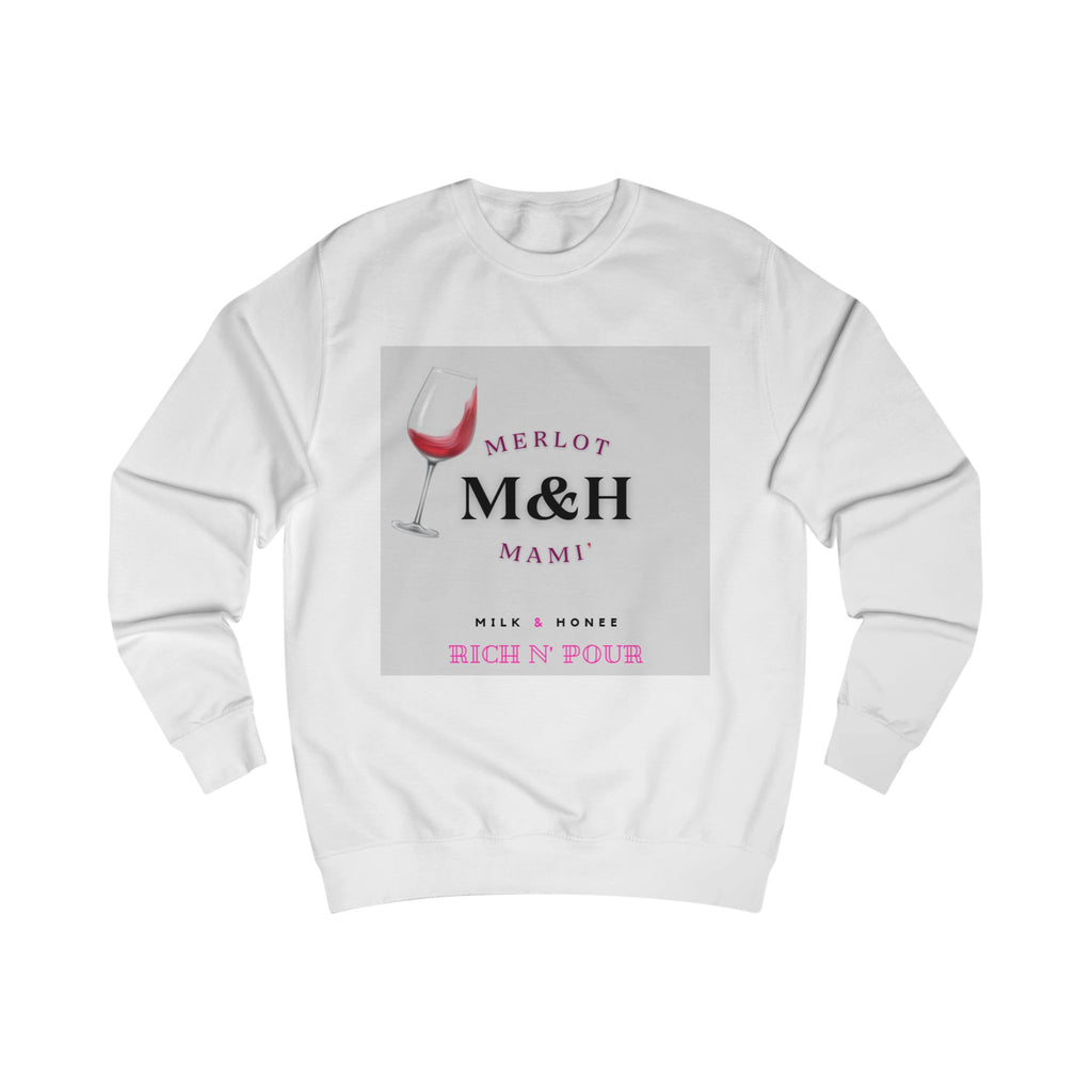 Merlot M&H Sweatshirt - "Rich n' Pour" Crewneck