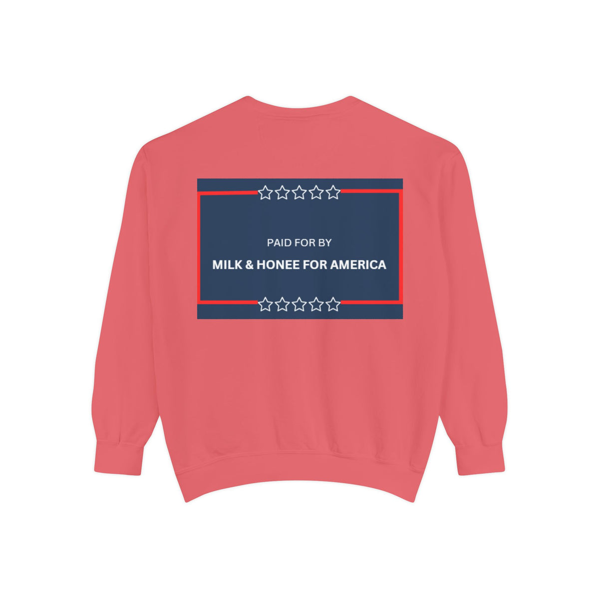 FAFO 2026 Sweatshirt — Political Parody Crewneck (Milk & Honee for America)