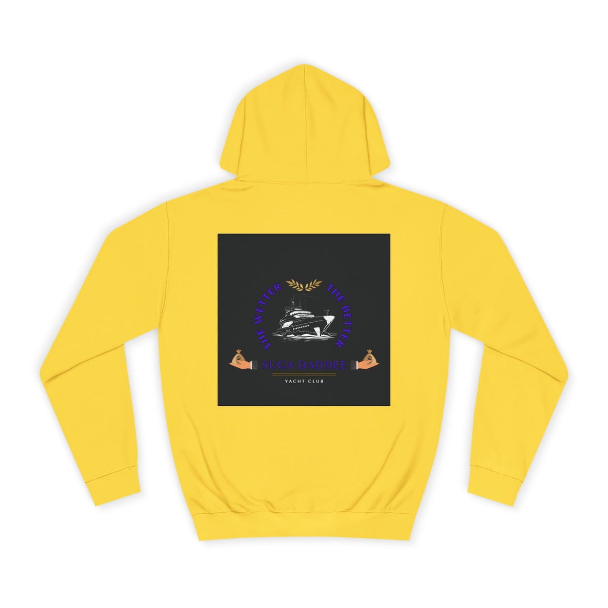 College Hoodie — Retro 'Yacht Club' Graphic Pullover