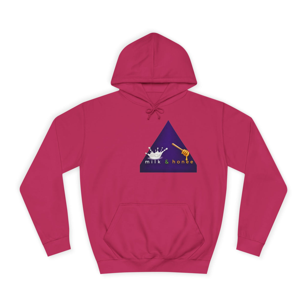 M&H Hoodie — "QUEEN'S CREST" Graphic College Pullover