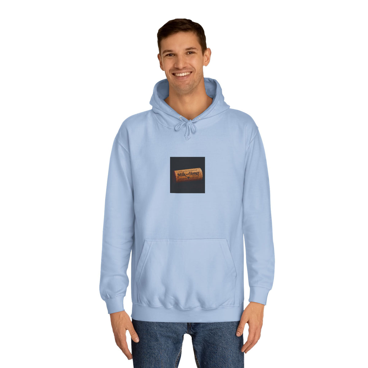 Wine Club Hoodie — "M&H Port" Graphic College Pullover