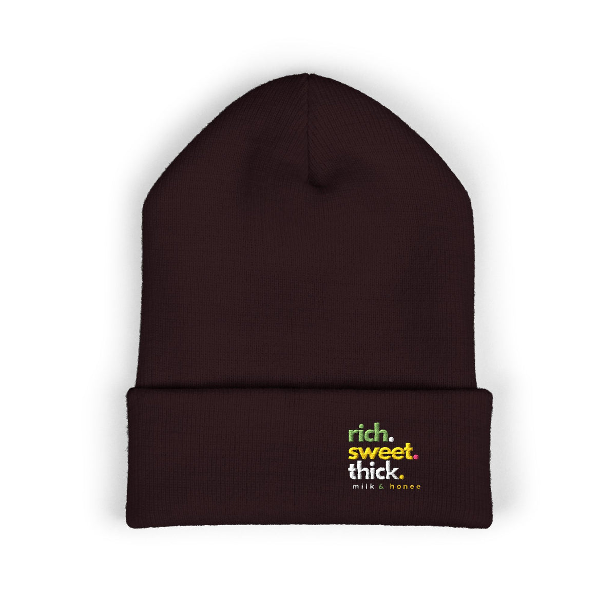 RICH SWEET THICK 2 Cuffed Beanie — Classic Knit Winter Hat