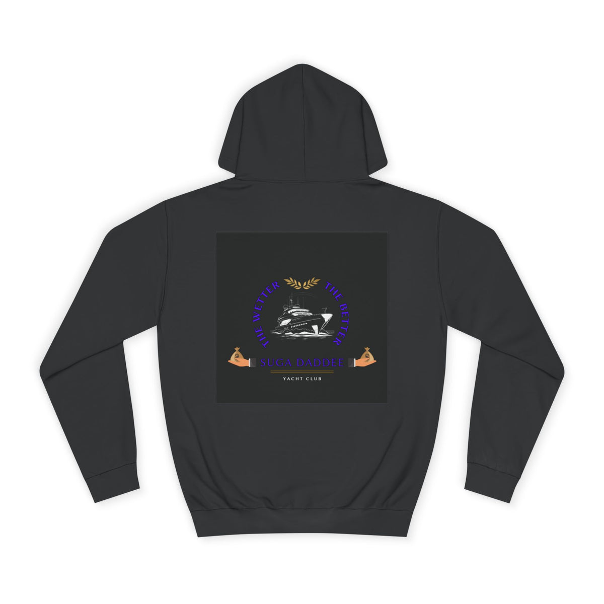 College Hoodie — Retro 'Yacht Club' Graphic Pullover