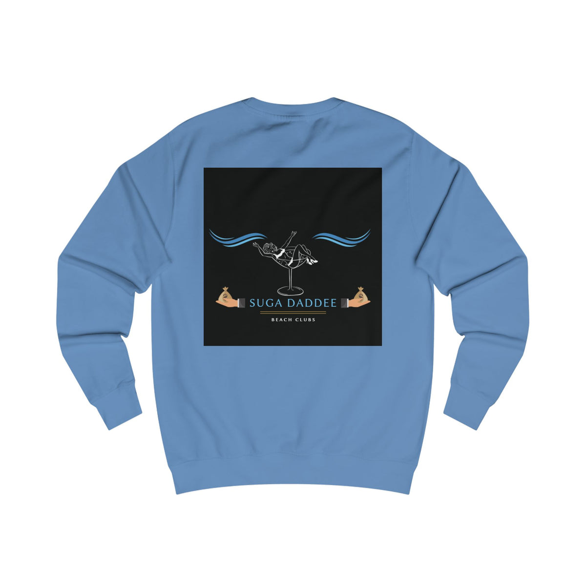 Suga Daddee Beach Sweatshirt — Graphic Luxe Crewneck