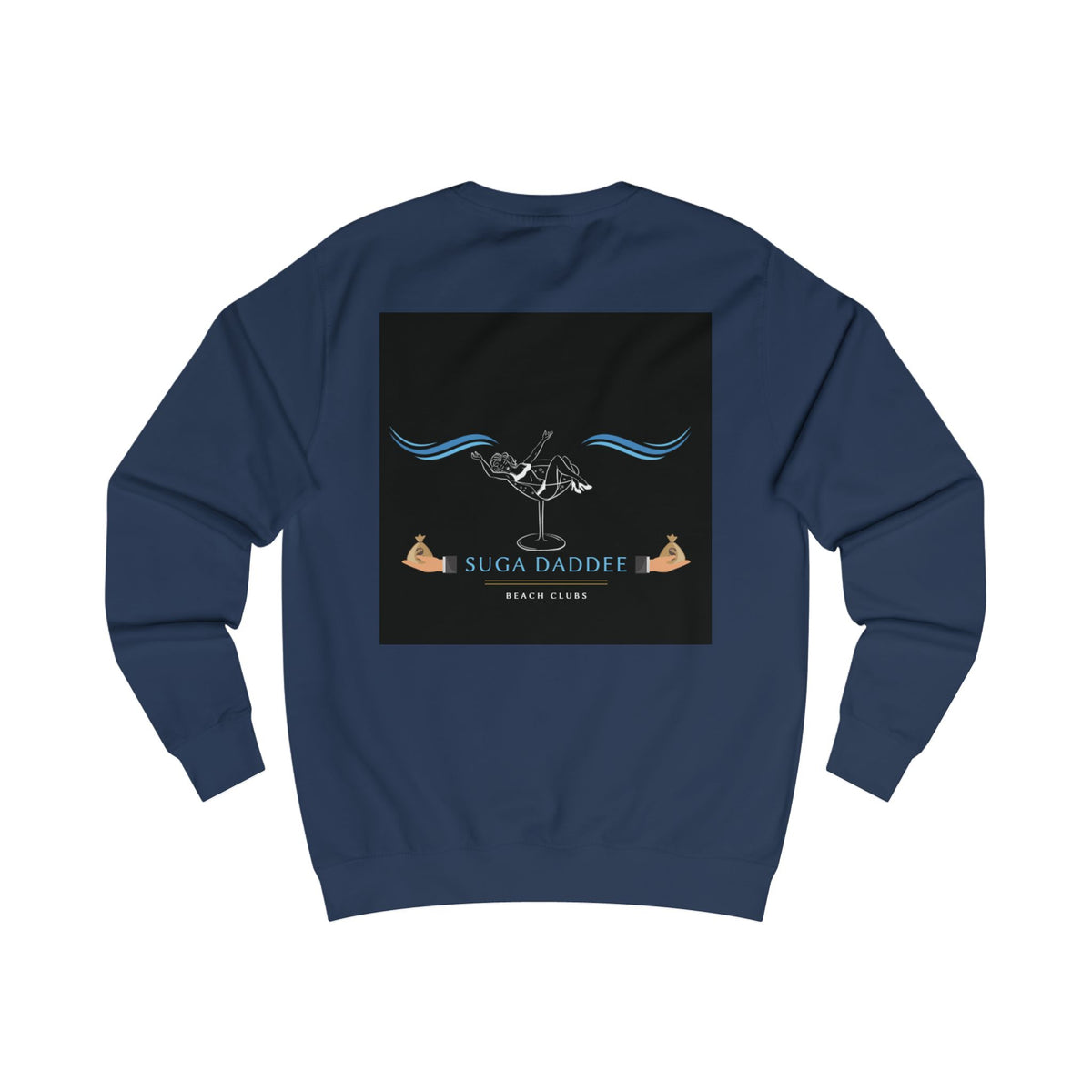 Suga Daddee Beach Sweatshirt — Graphic Luxe Crewneck