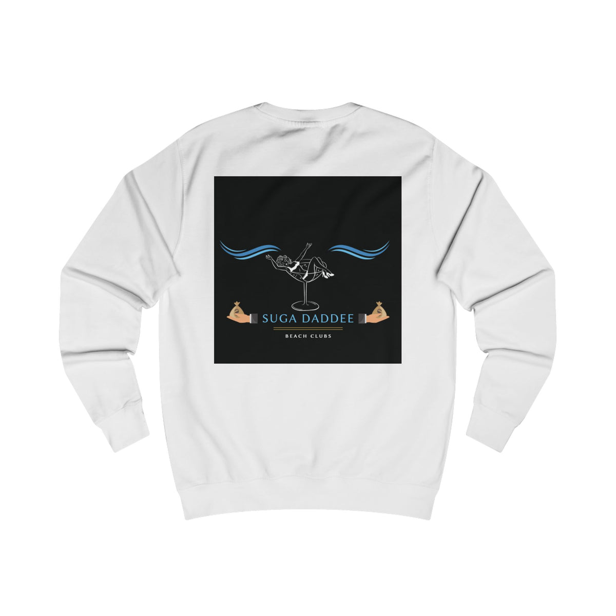 Suga Daddee Beach Sweatshirt — Graphic Luxe Crewneck