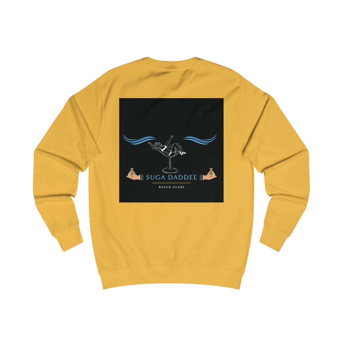 Suga Daddee Beach Sweatshirt — Graphic Luxe Crewneck