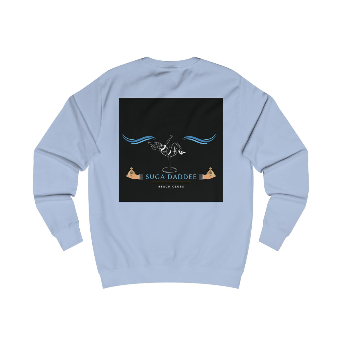 Suga Daddee Beach Sweatshirt — Graphic Luxe Crewneck