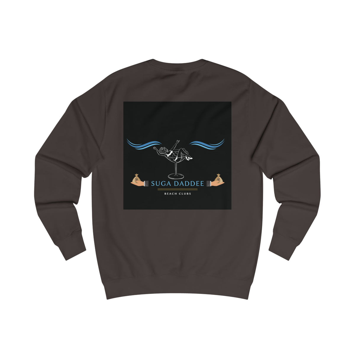 Suga Daddee Beach Sweatshirt — Graphic Luxe Crewneck