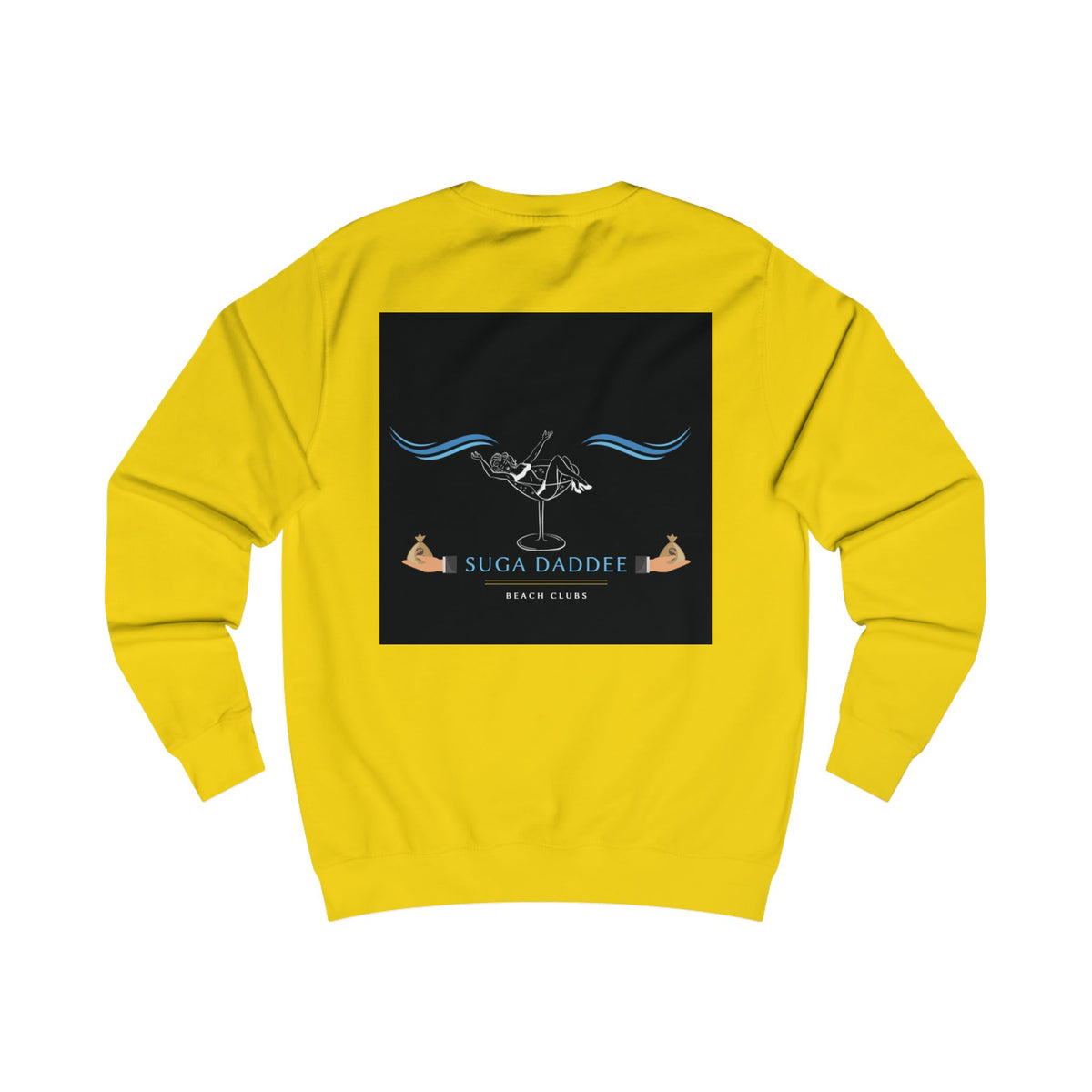Suga Daddee Beach Sweatshirt — Graphic Luxe Crewneck
