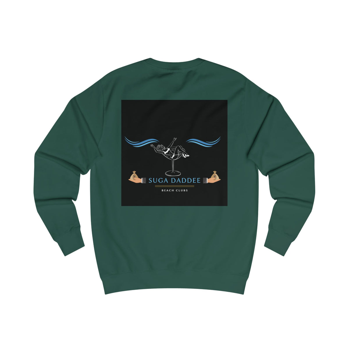 Suga Daddee Beach Sweatshirt — Graphic Luxe Crewneck