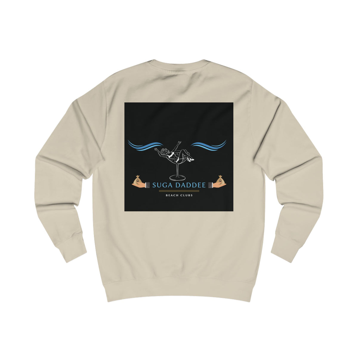 Suga Daddee Beach Sweatshirt — Graphic Luxe Crewneck
