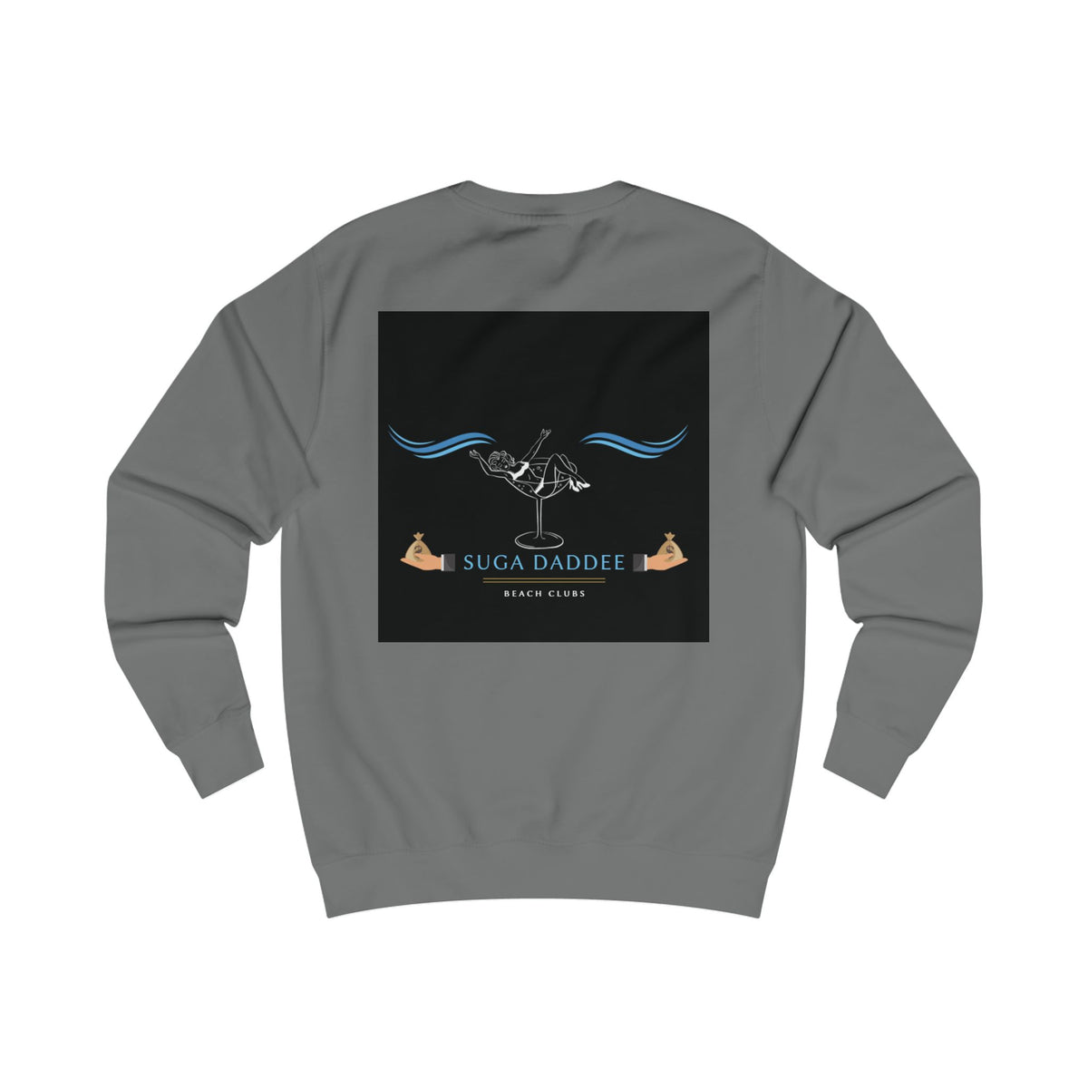 Suga Daddee Beach Sweatshirt — Graphic Luxe Crewneck