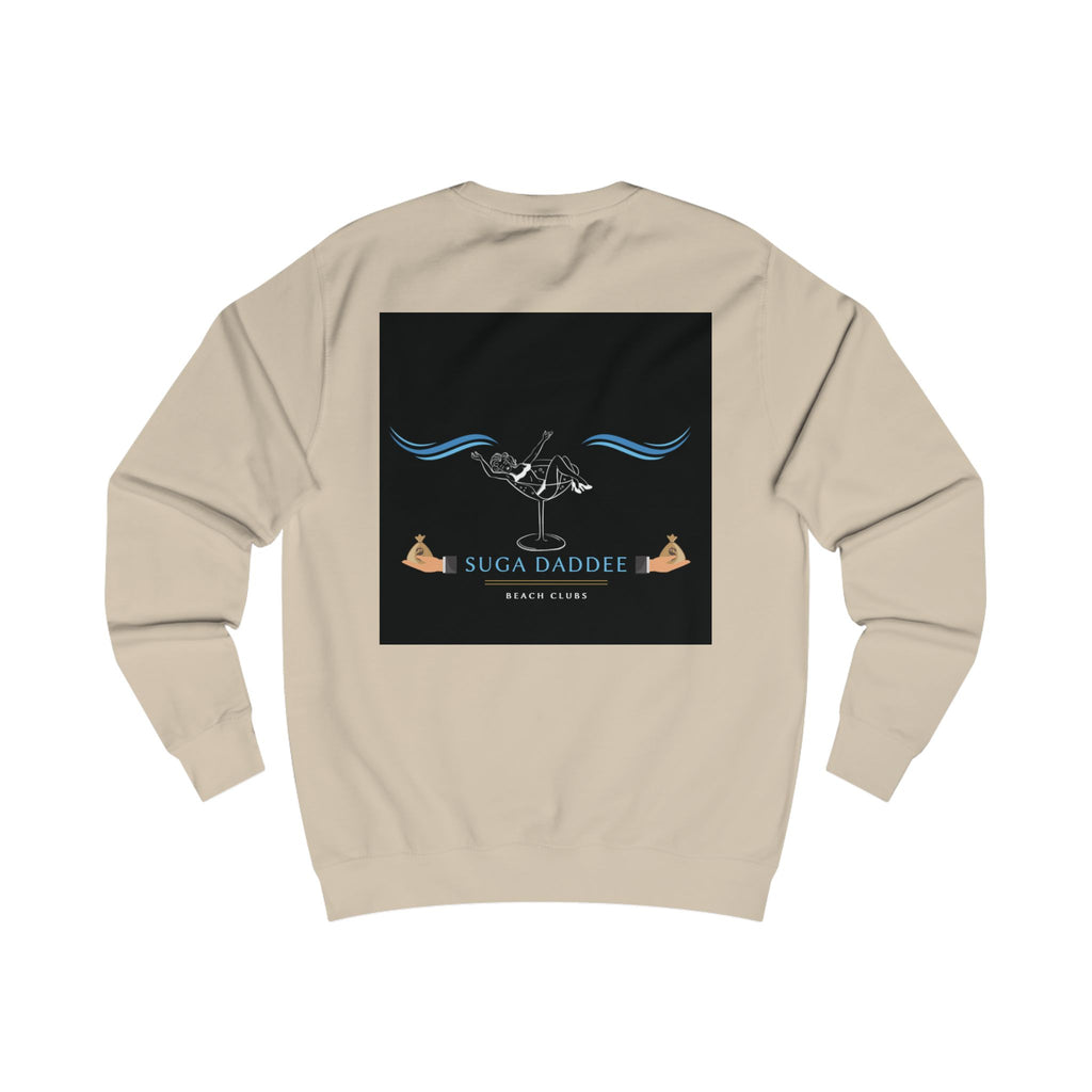 Suga Daddee Beach Sweatshirt — Graphic Luxe Crewneck