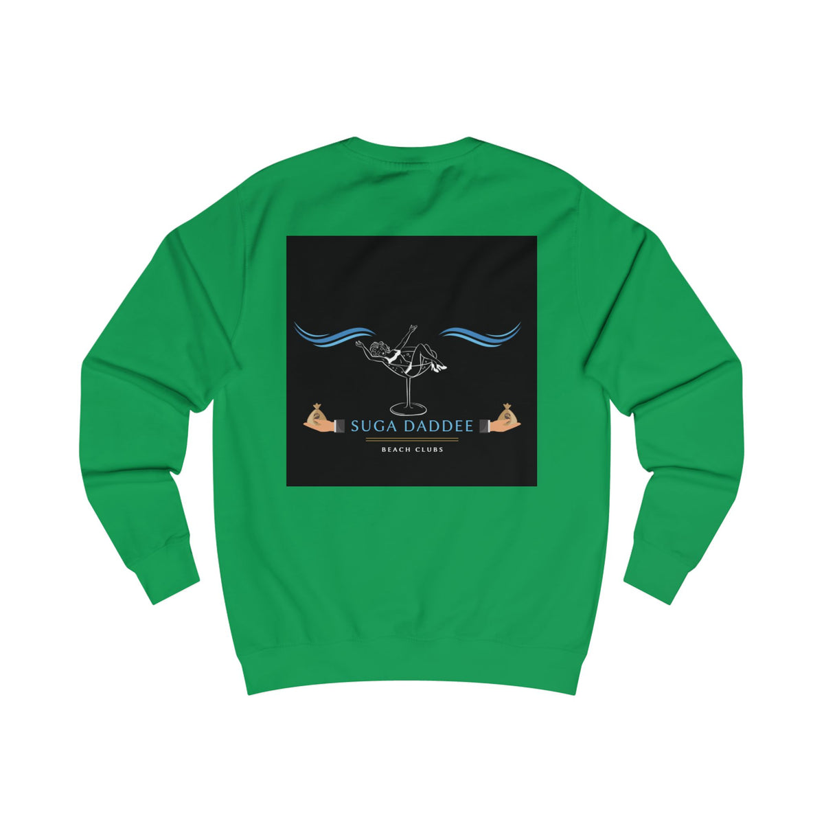 Suga Daddee Beach Sweatshirt — Graphic Luxe Crewneck