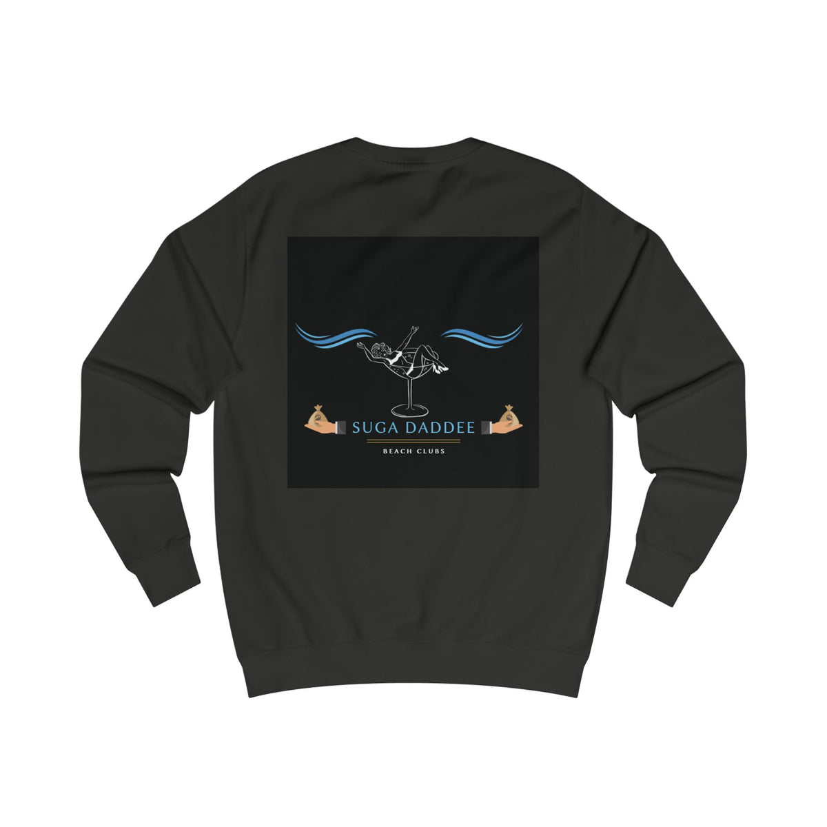 Suga Daddee Beach Sweatshirt — Graphic Luxe Crewneck