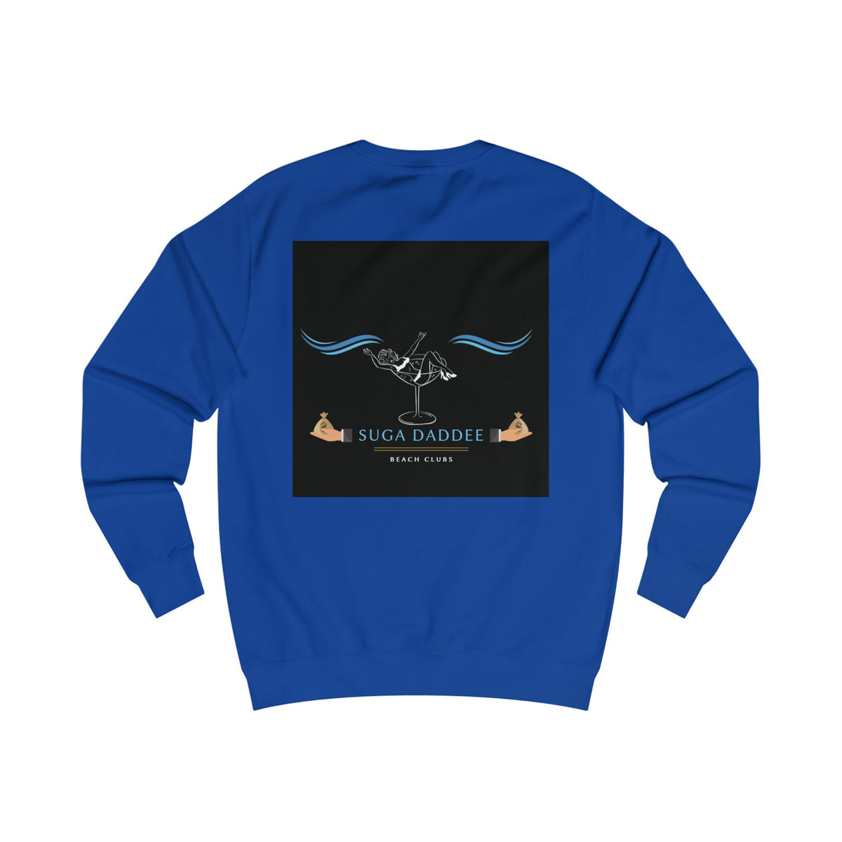 Suga Daddee Beach Sweatshirt — Graphic Luxe Crewneck