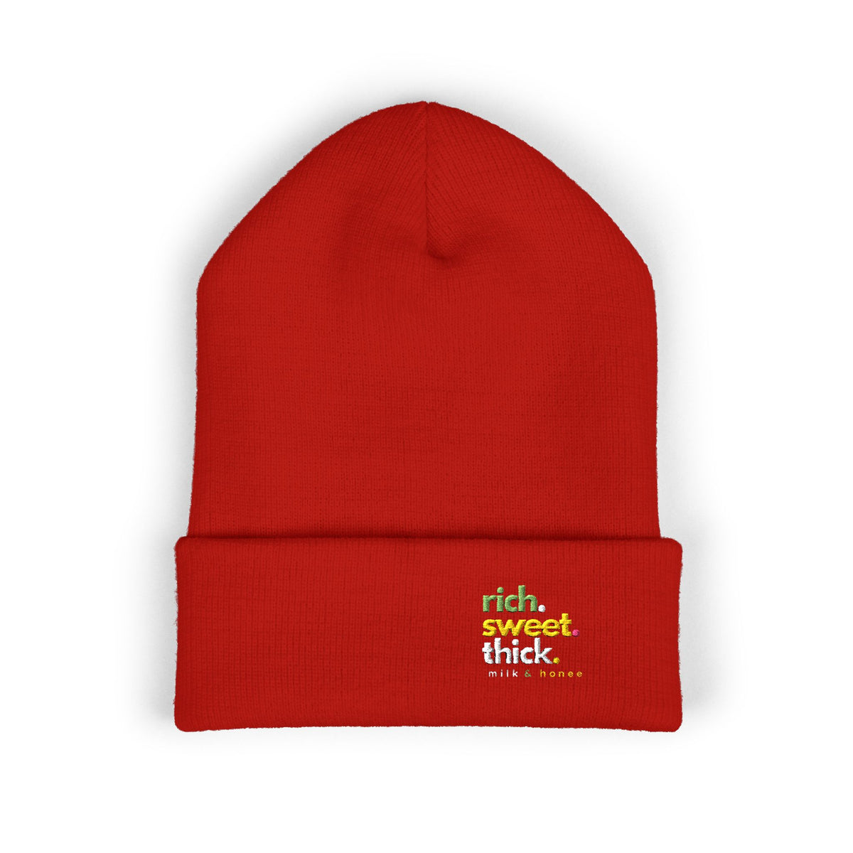 RICH SWEET THICK 2 Cuffed Beanie — Classic Knit Winter Hat