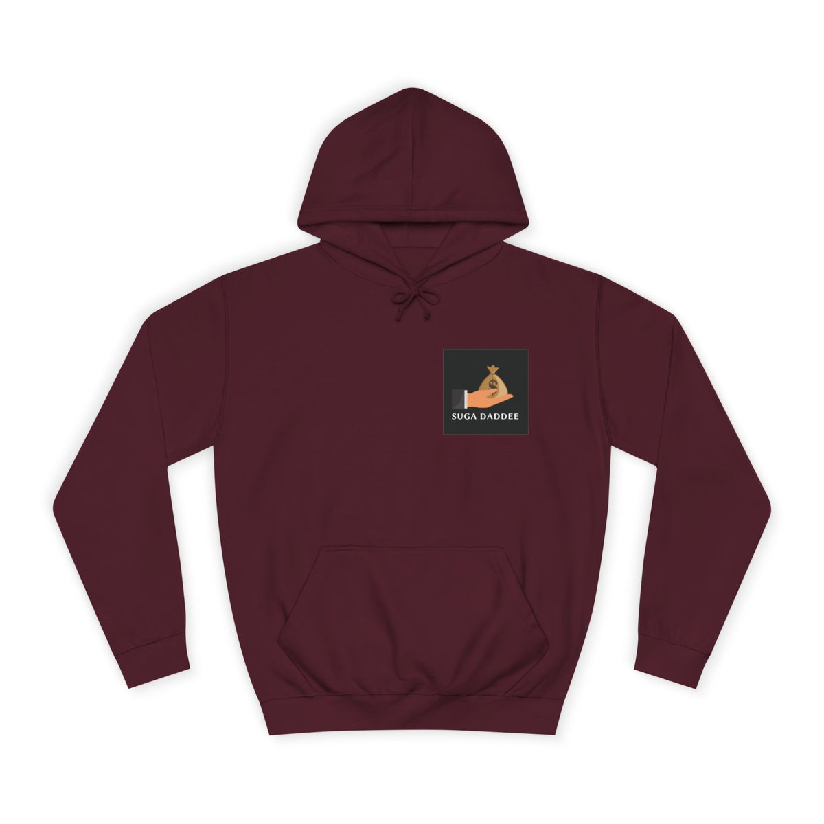 College Hoodie — Retro 'Beach Club' Graphic Pullover