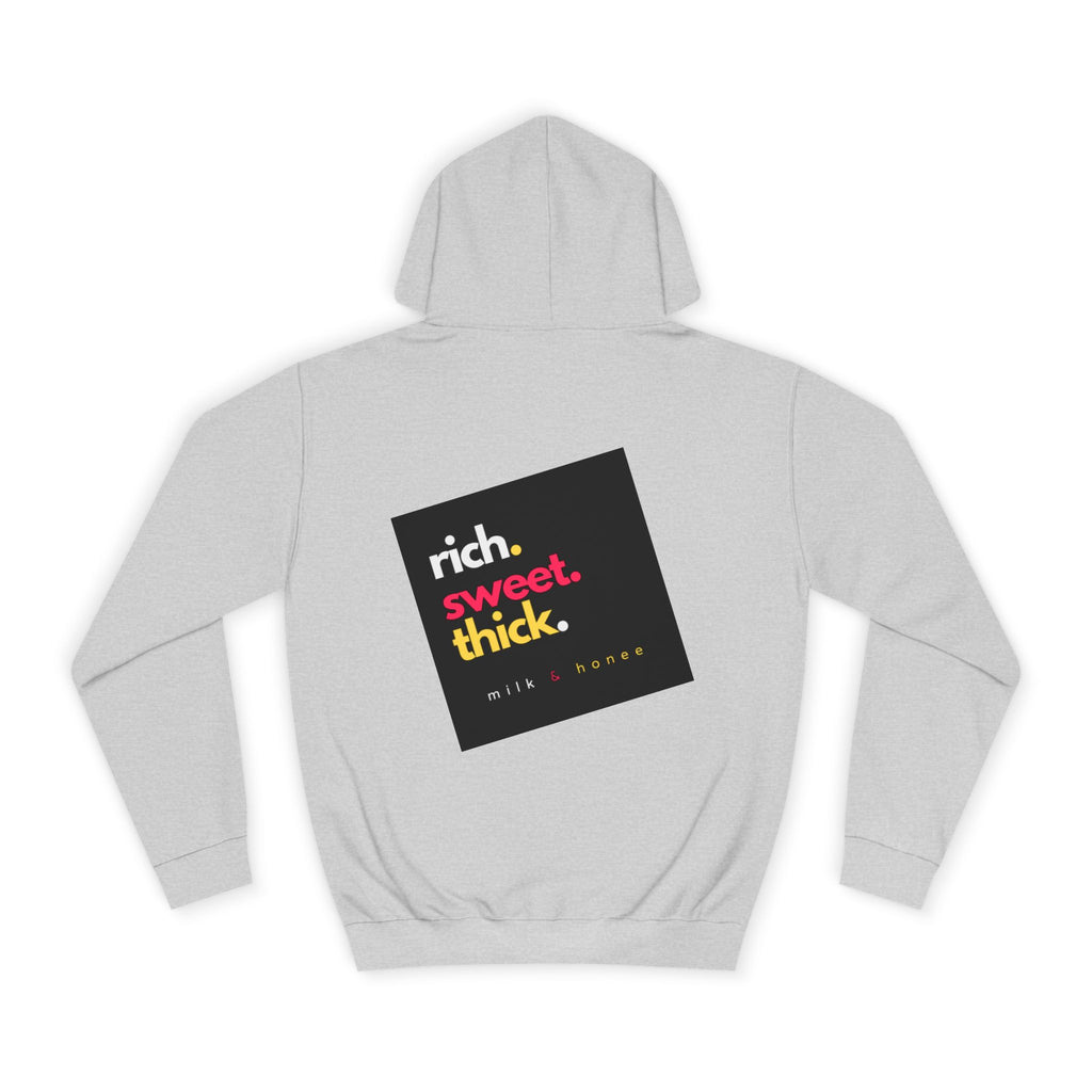 "Rich Sweet Thick" Graphic College Pullover