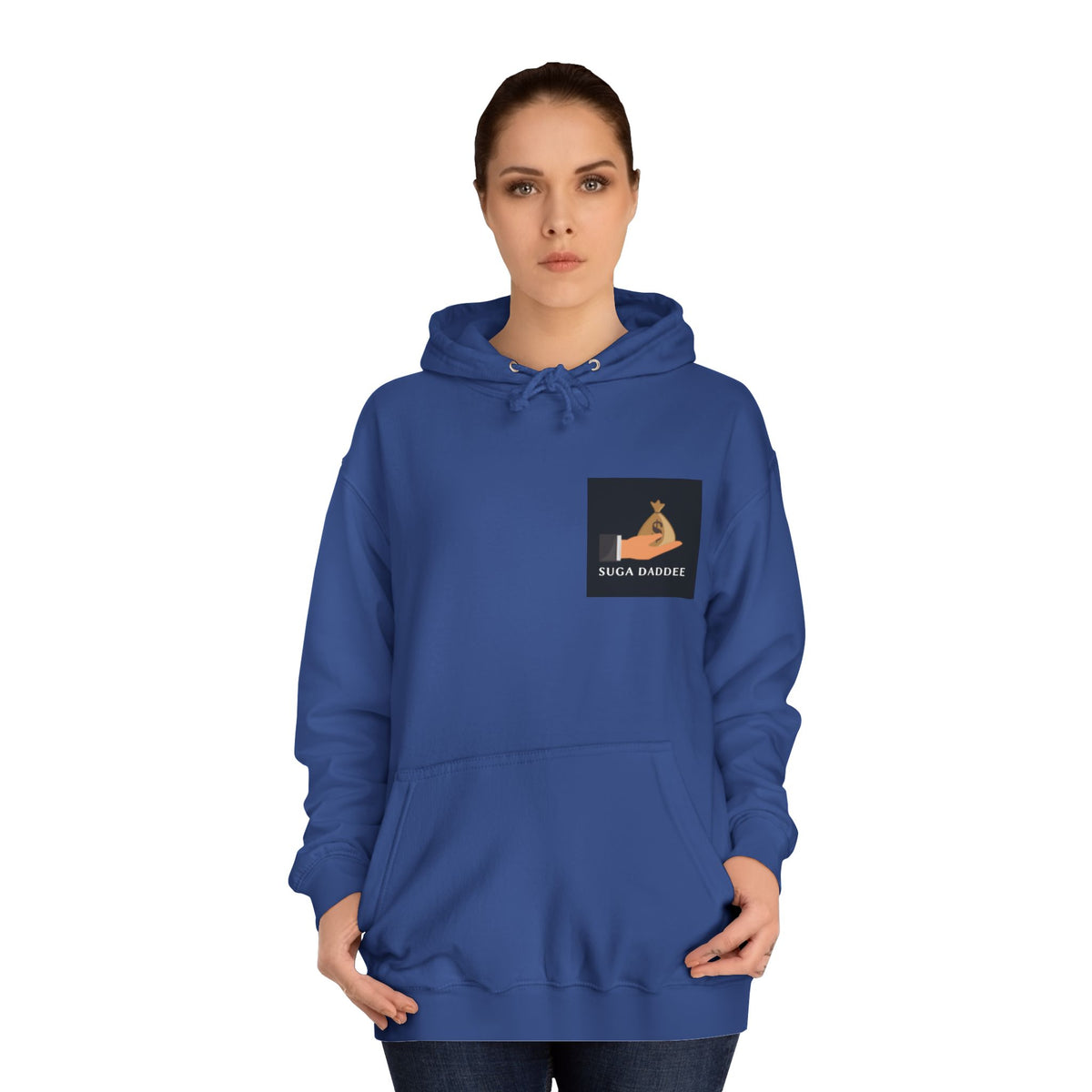 College Hoodie — Retro 'Watch n Learn Gold' Graphic Pullover