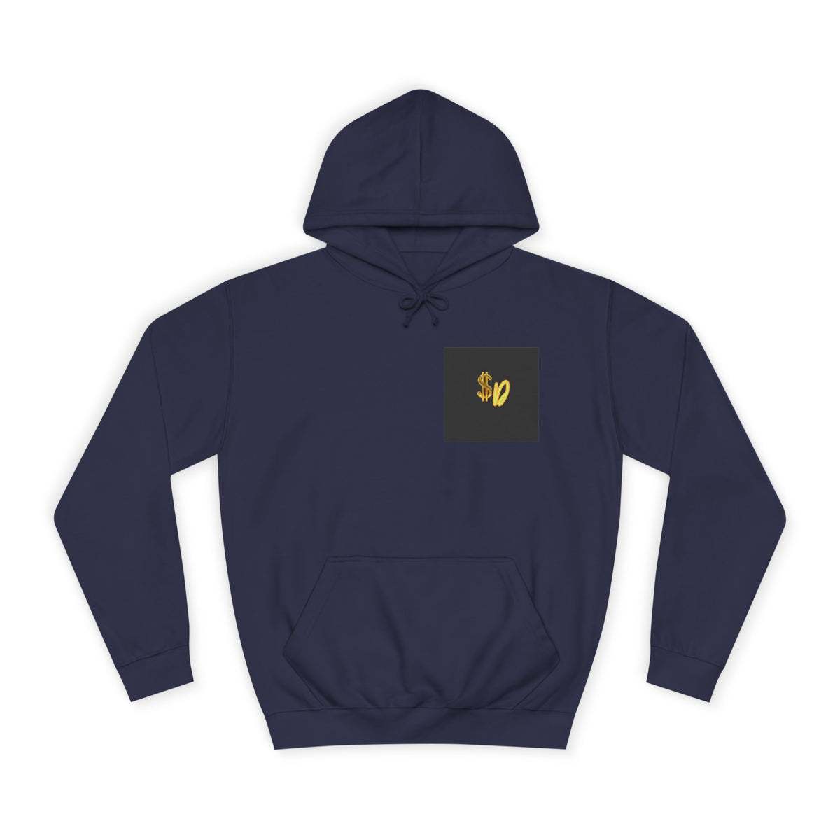 College Hoodie — Retro 'Kiss' Graphic Pullover