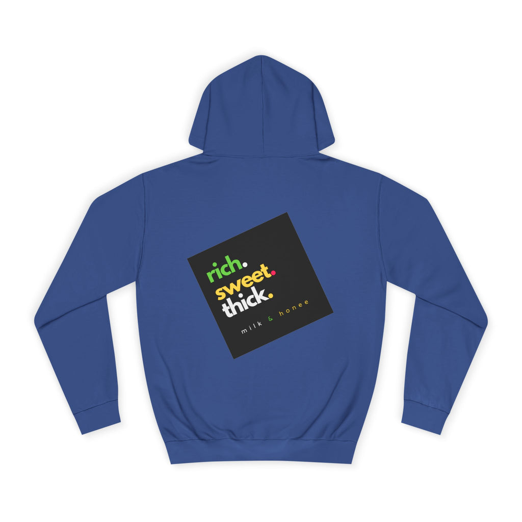 "Rich Sweet Thick" Graphic College Pullover