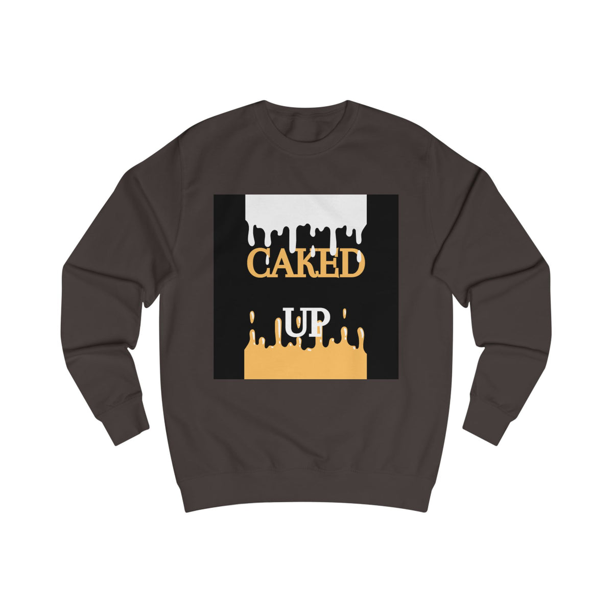Caked Up Sweatshirt — Dripping Cake Graphic Pullover