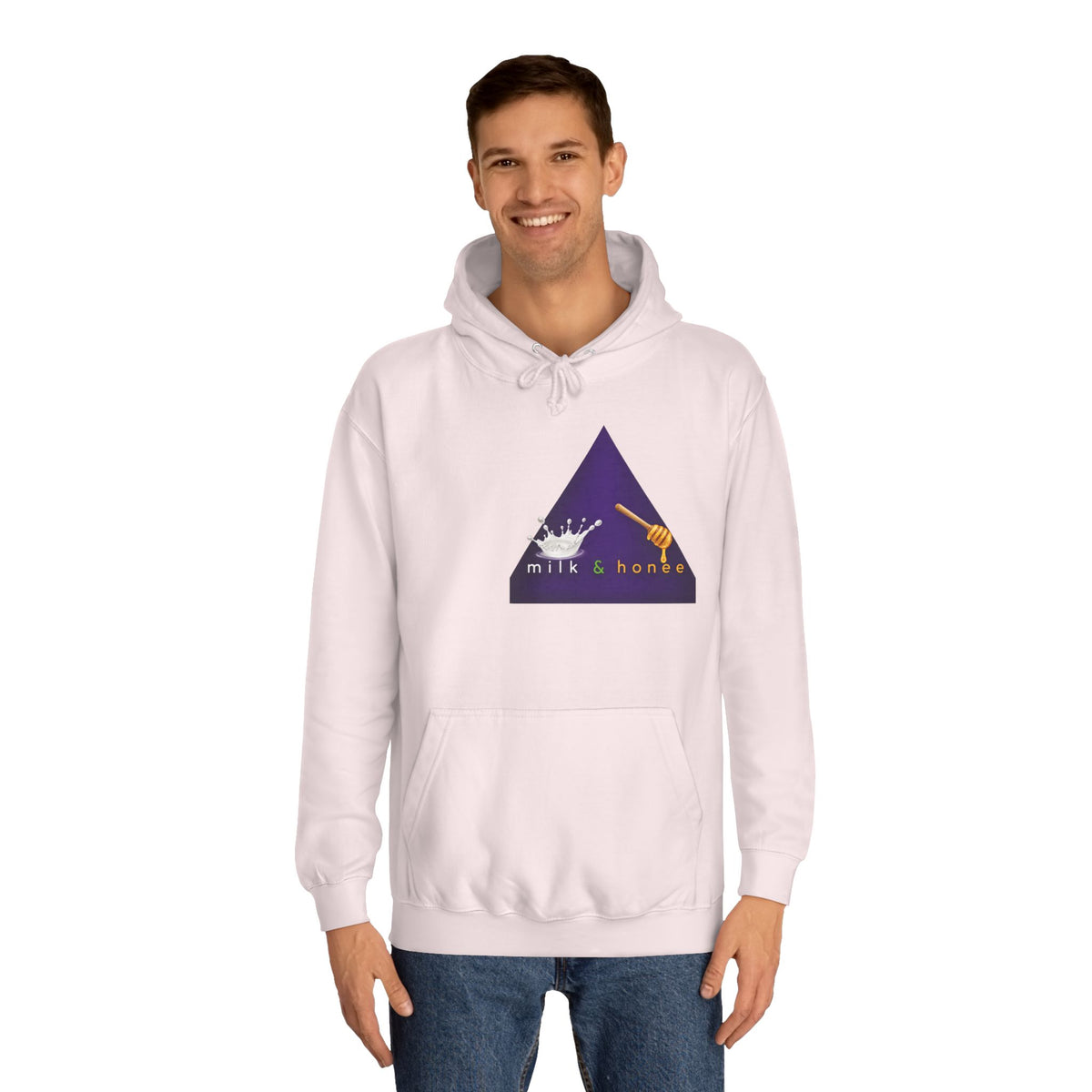 M&H Hoodie — "QUEEN'S CREST" Graphic College Pullover