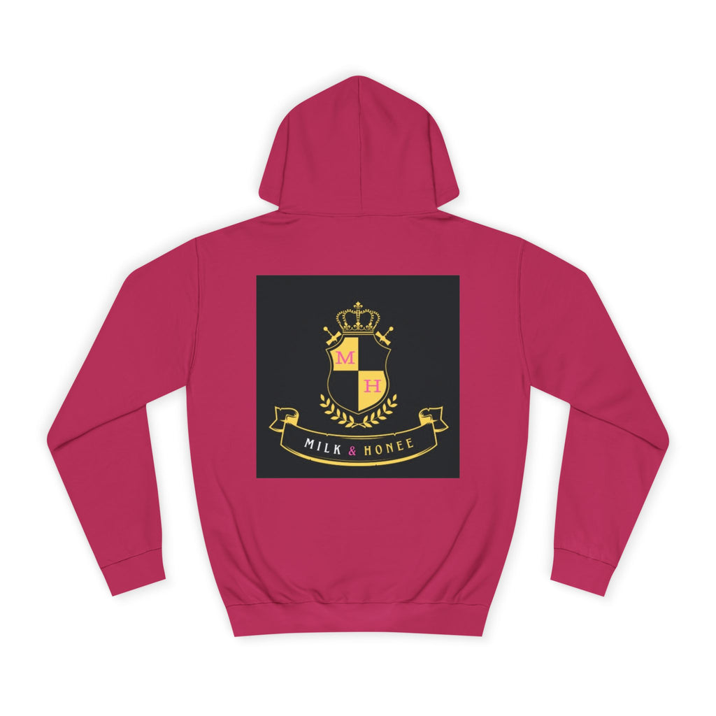 M&H Hoodie — "QUEEN'S CREST" Graphic College Pullover