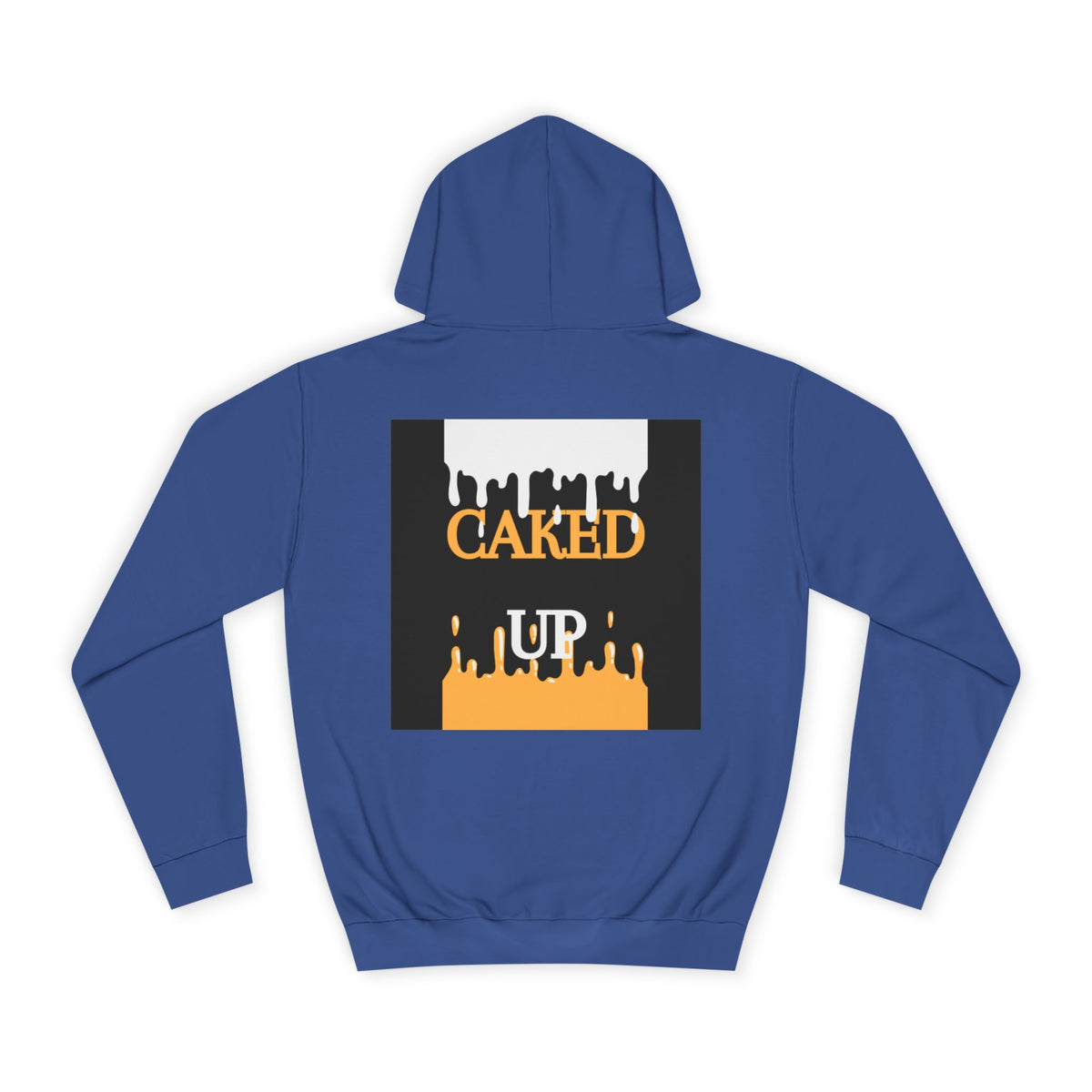 M&H Hoodie — "Caked Up" Graphic College Pullover