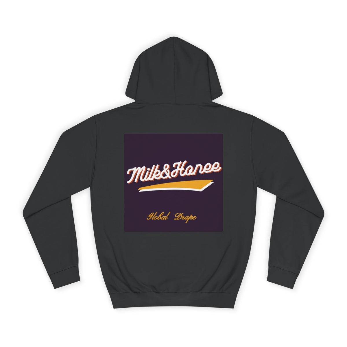 M&H Hoodie — "Drape" Graphic College Pullover