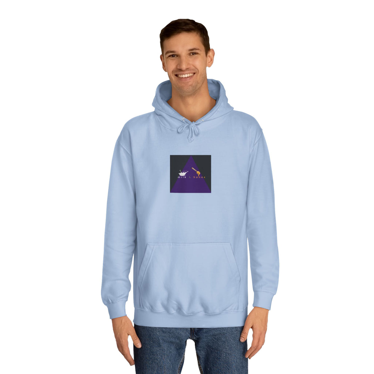 "Rich Sweet Thick" Graphic College Pullover