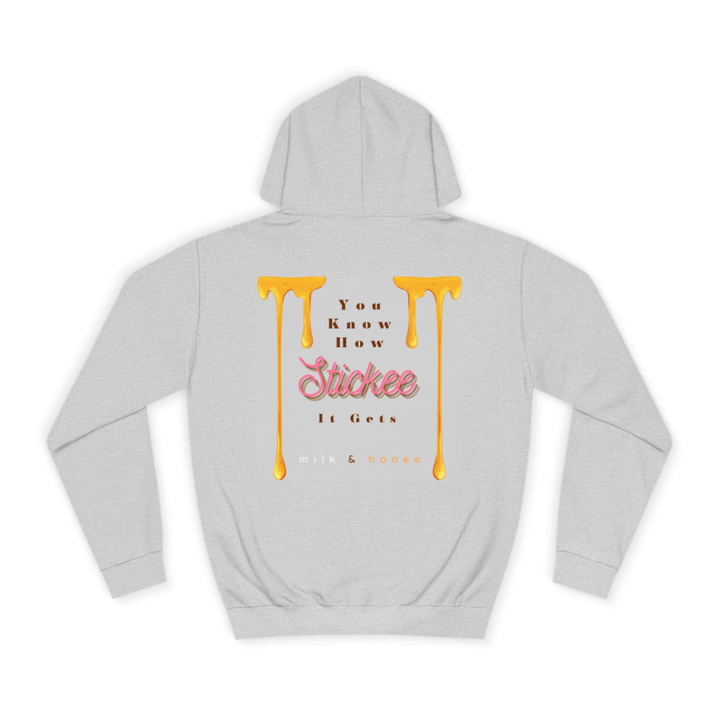 M&H Hoodie — "Stickee" Graphic College Pullover