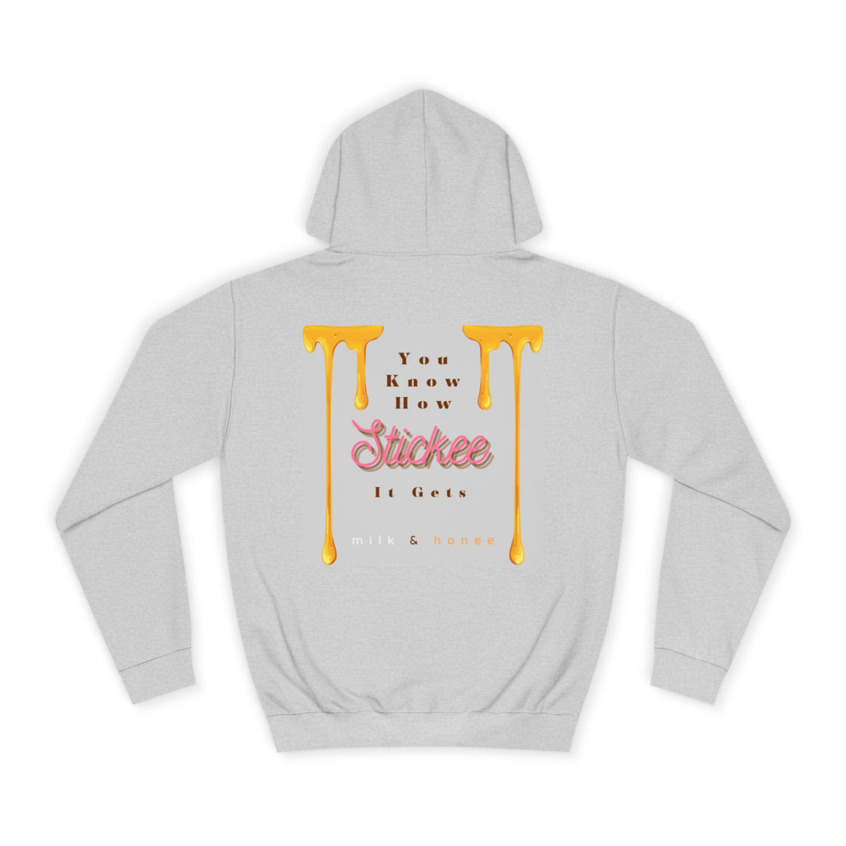 M&H Hoodie — "Stickee" Graphic College Pullover