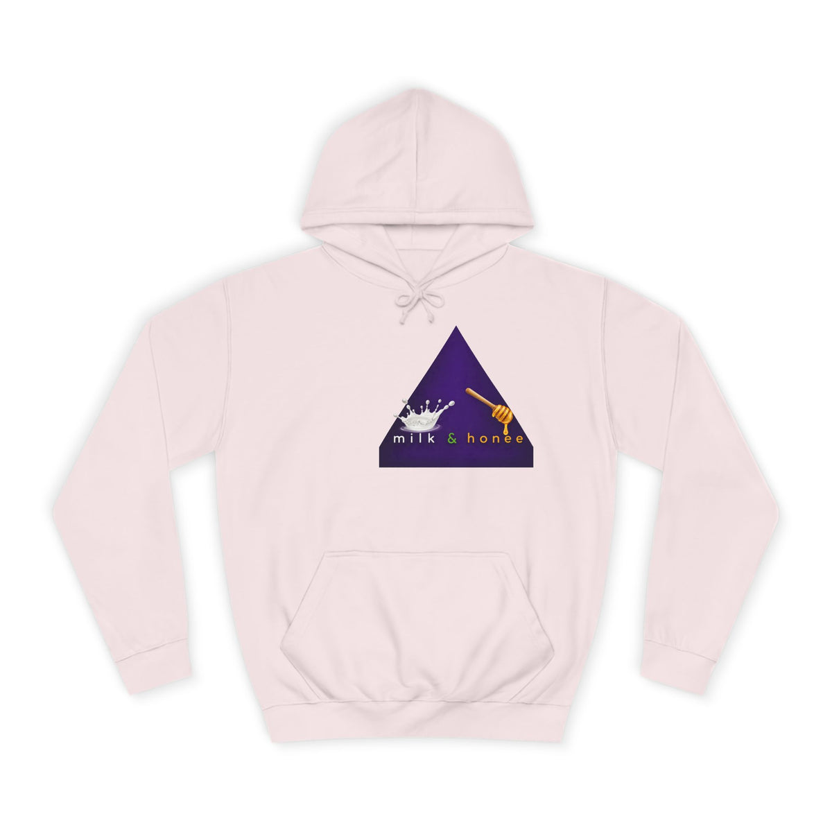 M&H Hoodie — "QUEEN'S CREST" Graphic College Pullover