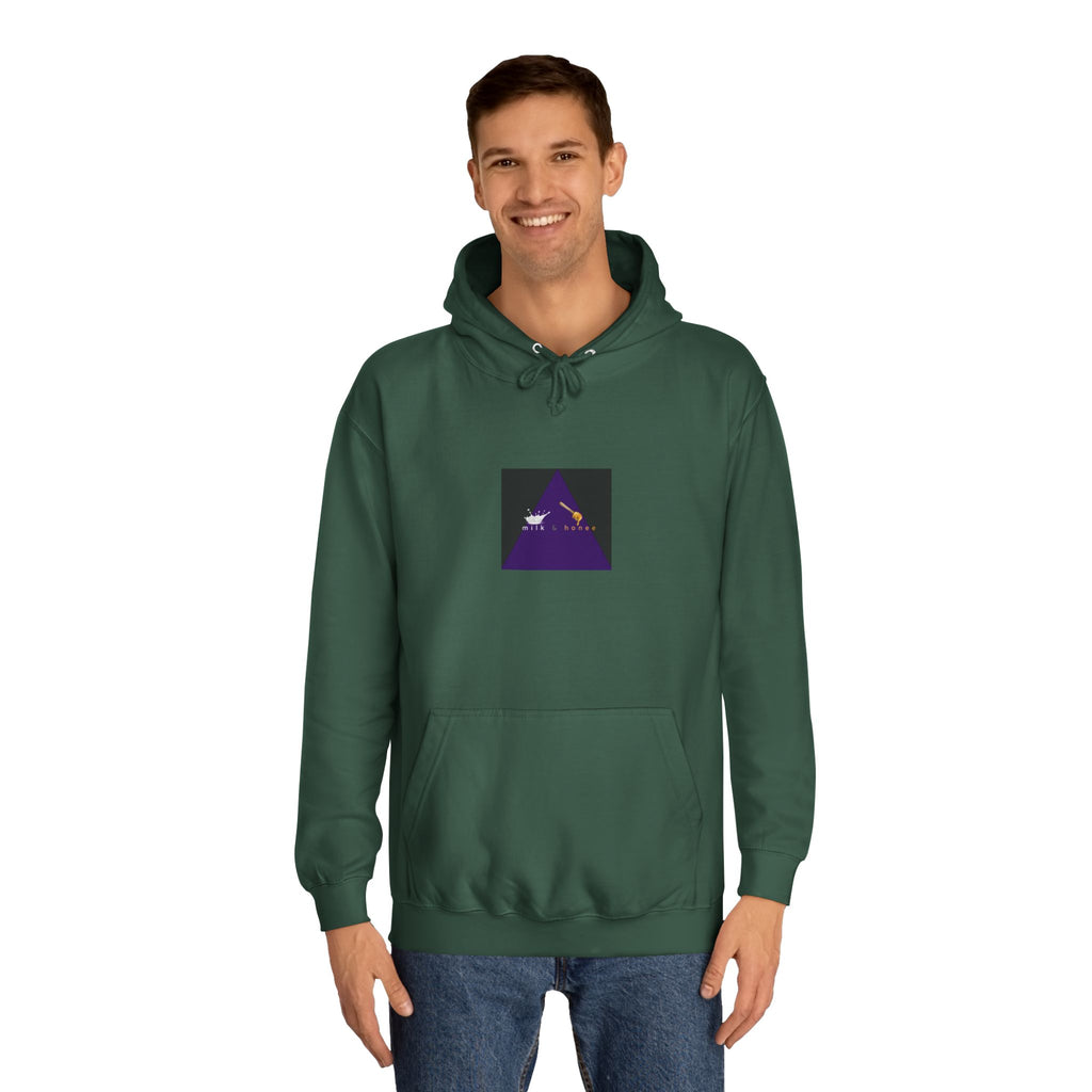 M&H Hoodie — "Drape" Graphic College Pullover