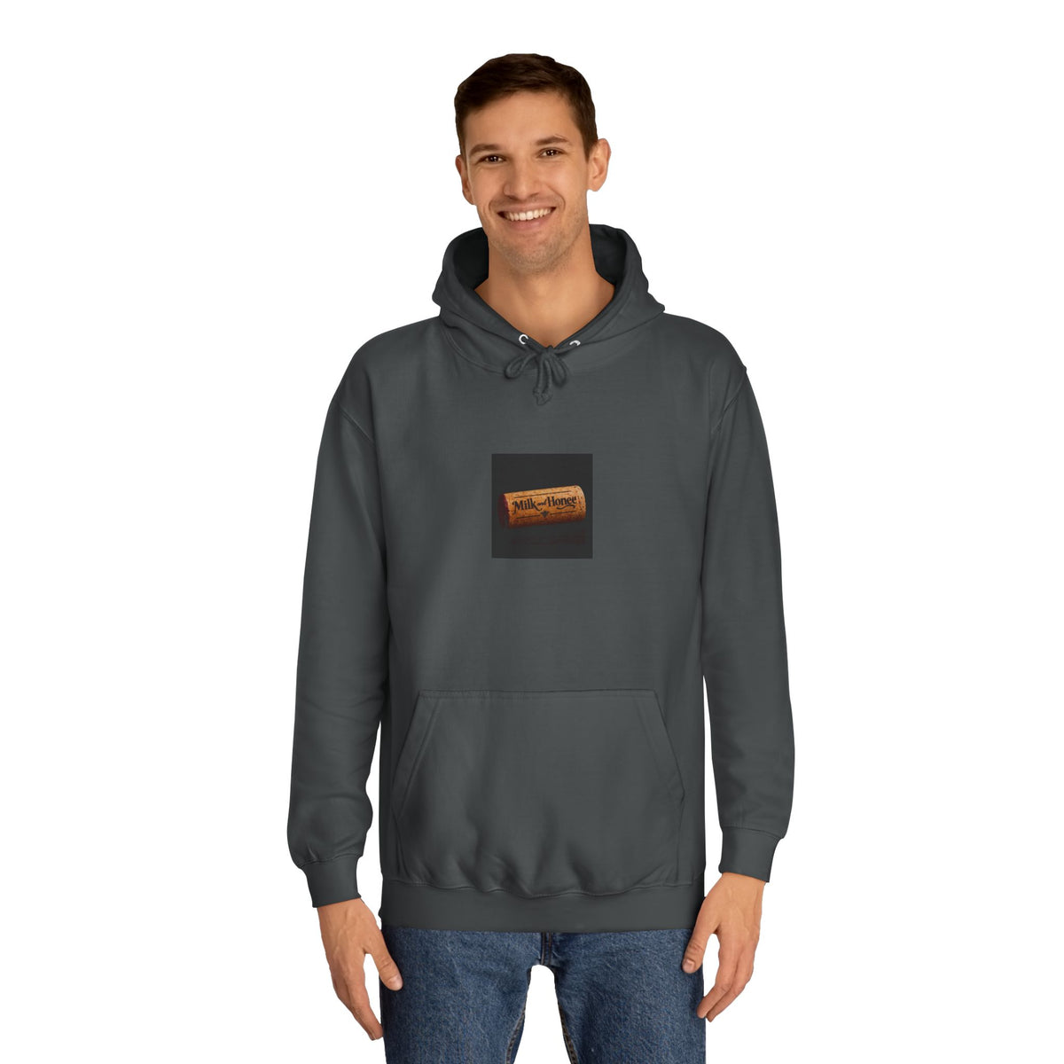 Wine Club Hoodie — "M&H Noir" Graphic College Pullover
