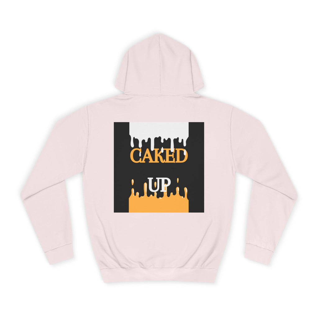 M&H Hoodie — "Caked Up" Graphic College Pullover