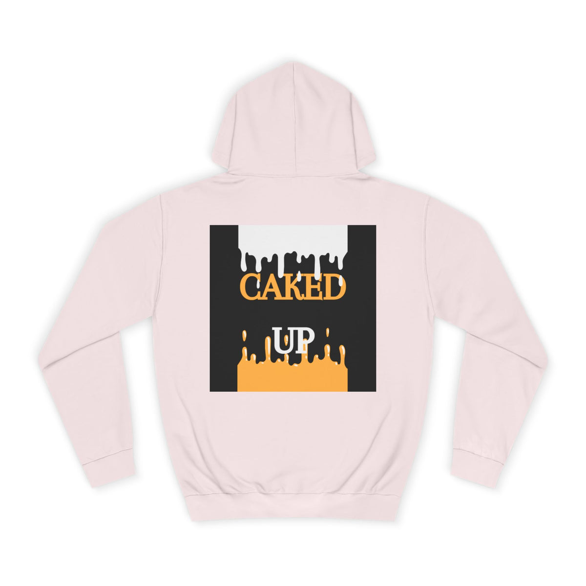 M&H Hoodie — "Caked Up" Graphic College Pullover