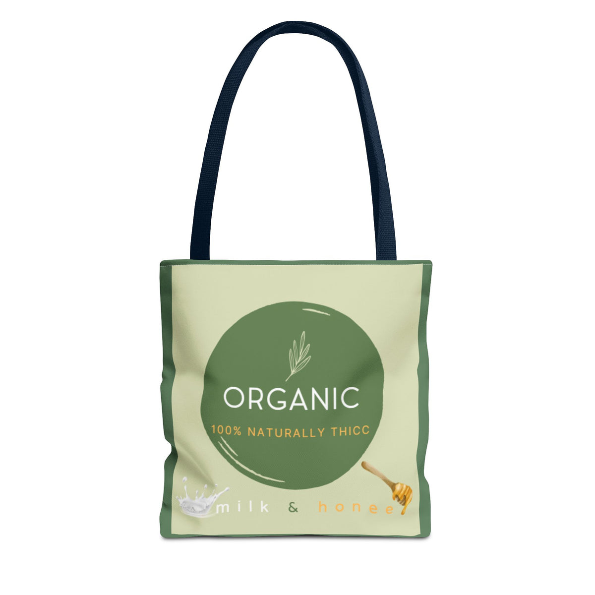 ALT Organic Milk & Honee Tote Bag — Natural, Eco-Friendly Market Tote
