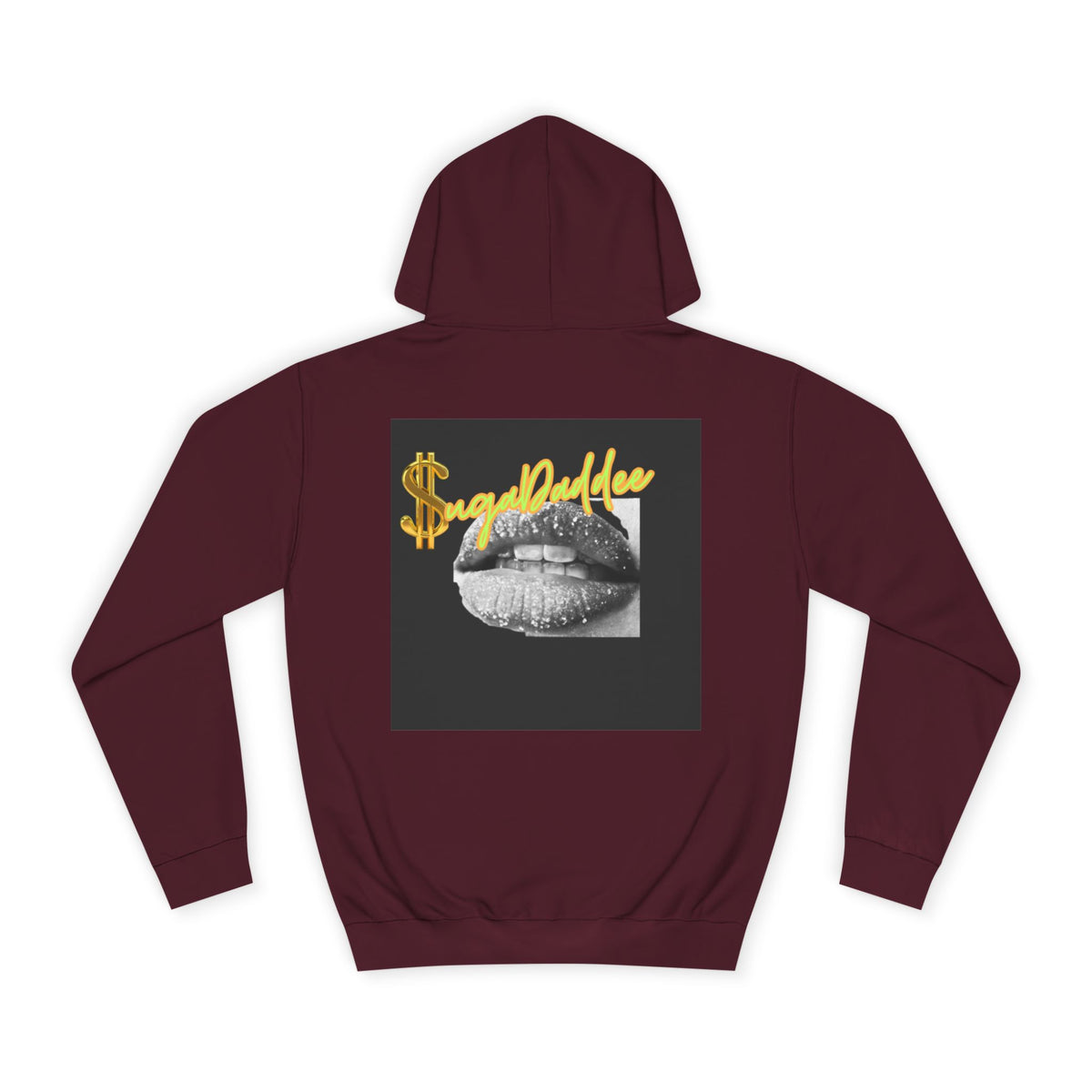 College Hoodie — Retro 'Kiss' Graphic Pullover