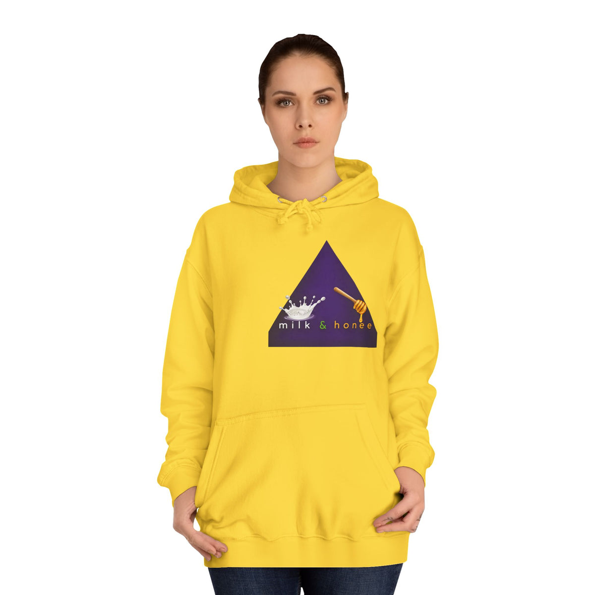 M&H Hoodie — "QUEEN'S CREST" Graphic College Pullover